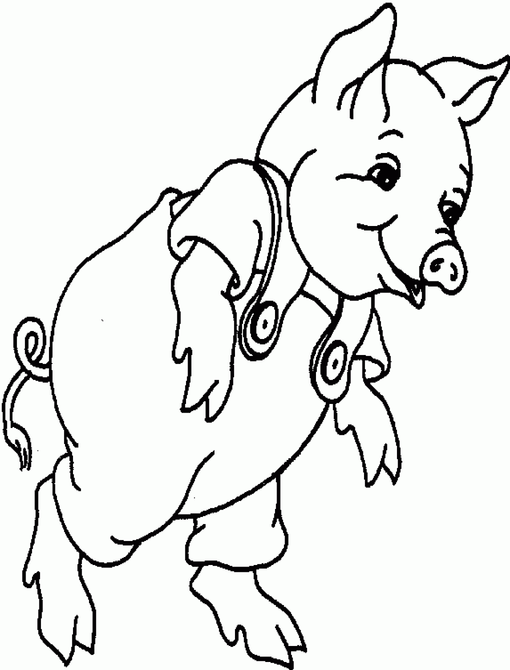 Pig Coloring Pages Pig Coloring Pages