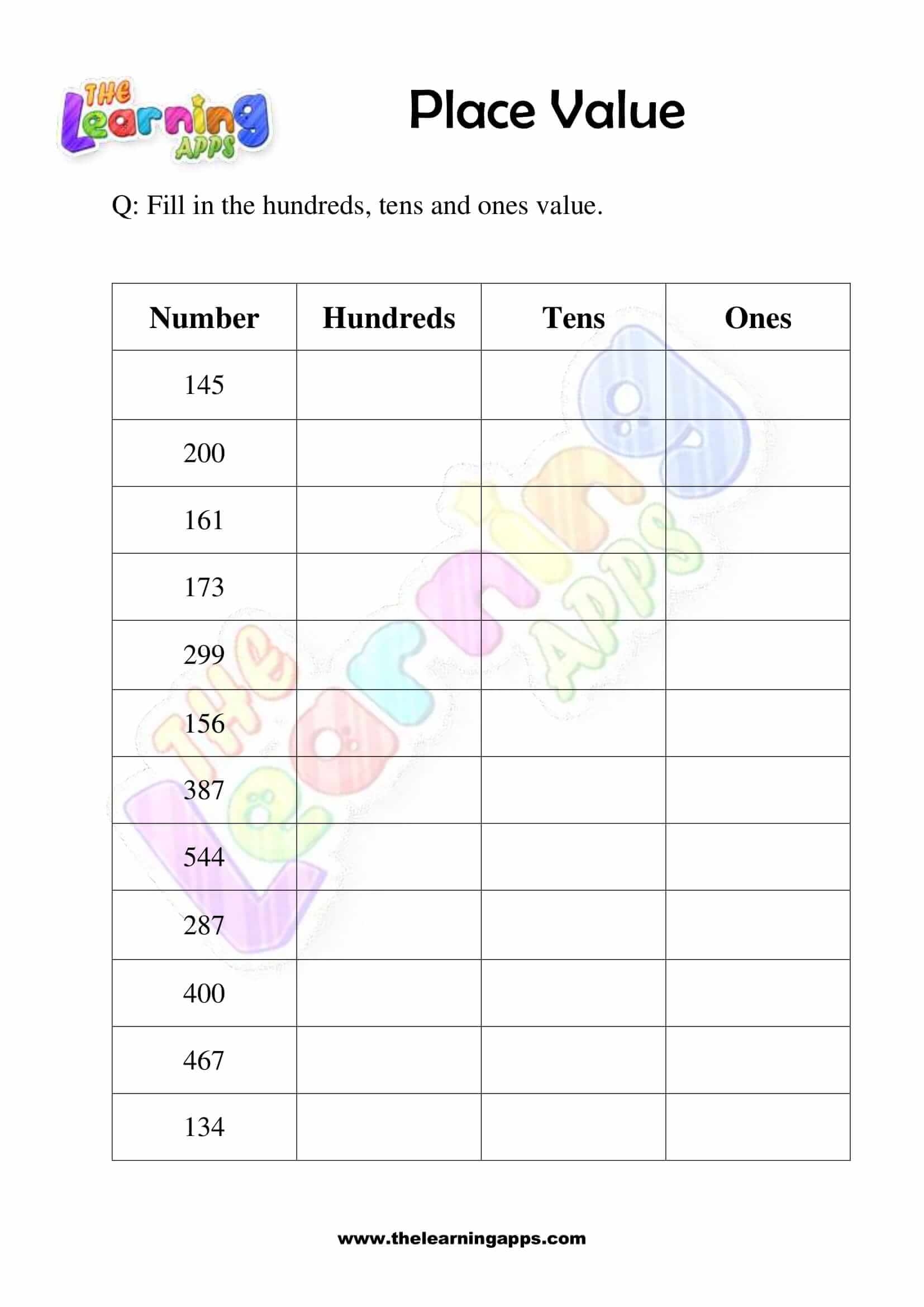 Free Printable Place Value Worksheets Grade 4 Printable Templates Free Free Printable Place Value Worksheets Grade 4 Printable Templates Free