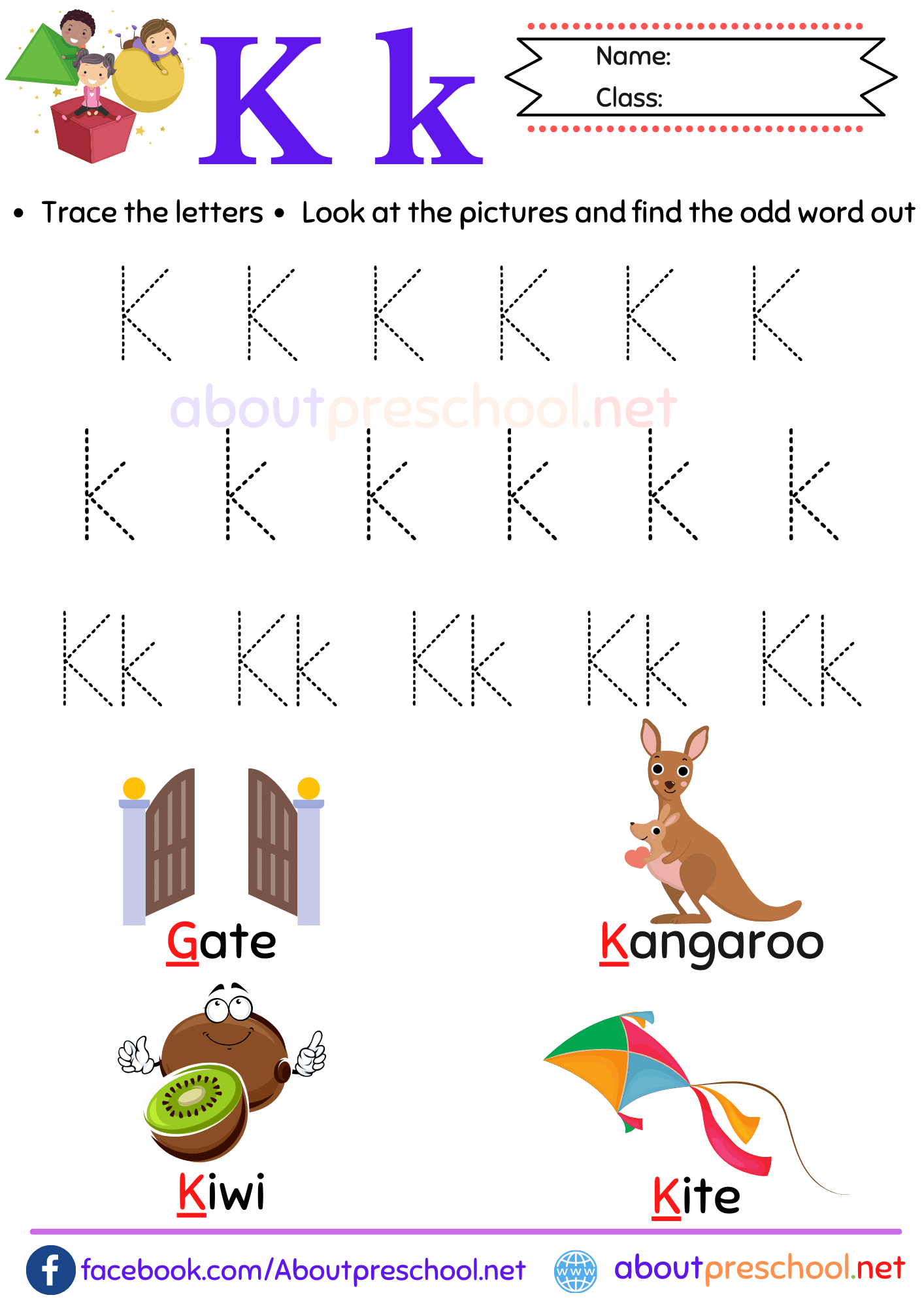 Free Printable Preschool Letter K Worksheets About Preschool Free Printable Preschool Letter K Worksheets About Preschool