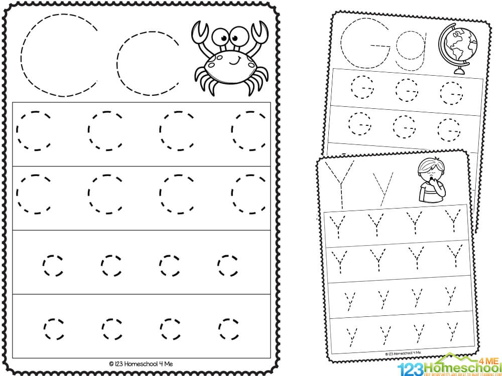Free Printable Preschool Worksheets Tracing Letters Free Printable Preschool Worksheets Tracing Letters