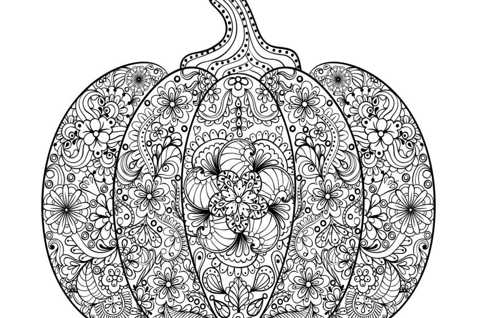 Free Printable Pumpkin Color Sheets