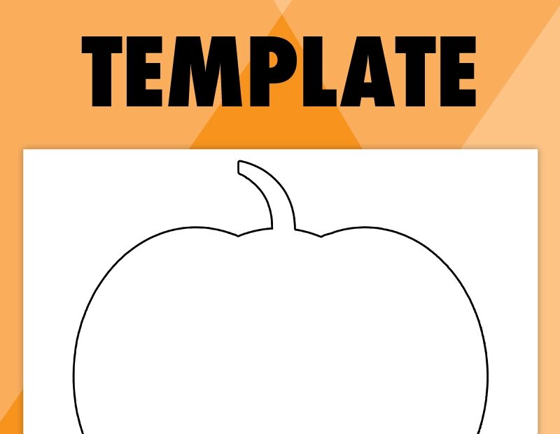 Free Printable Pumpkin Template Pjs And Paint