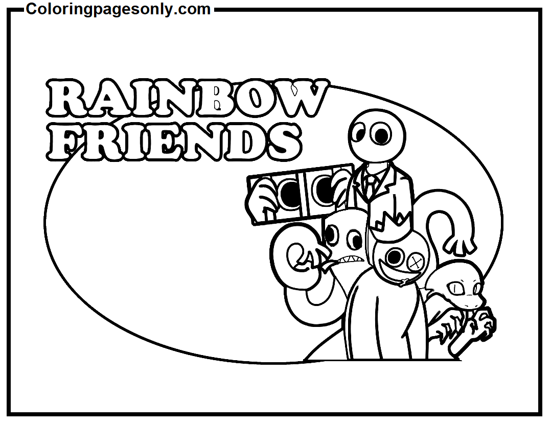 Free Printable Rainbow Friends Coloring Page Free Printable Coloring Free Printable Rainbow Friends Coloring Page Free Printable Coloring