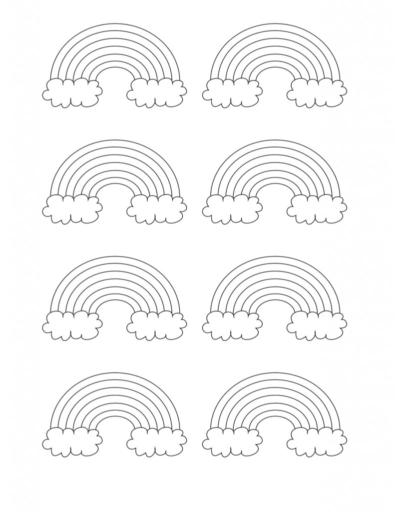 Free Printable Rainbow Templates Small Medium Large What Mommy Does Free Printable Rainbow Templates Small Medium Large What Mommy Does