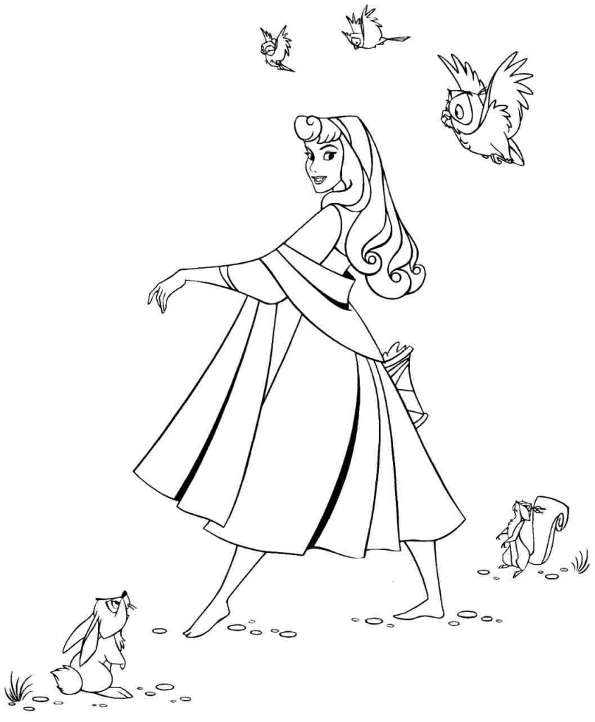 Free Printable Sleeping Beauty Coloring Pages For Kids Free Printable Sleeping Beauty Coloring Pages For Kids