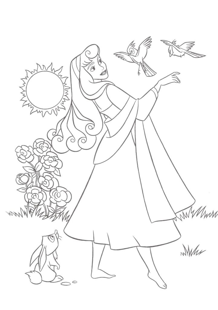 Sleeping Beauty Coloring Pages Sleeping Beauty Coloring Pages