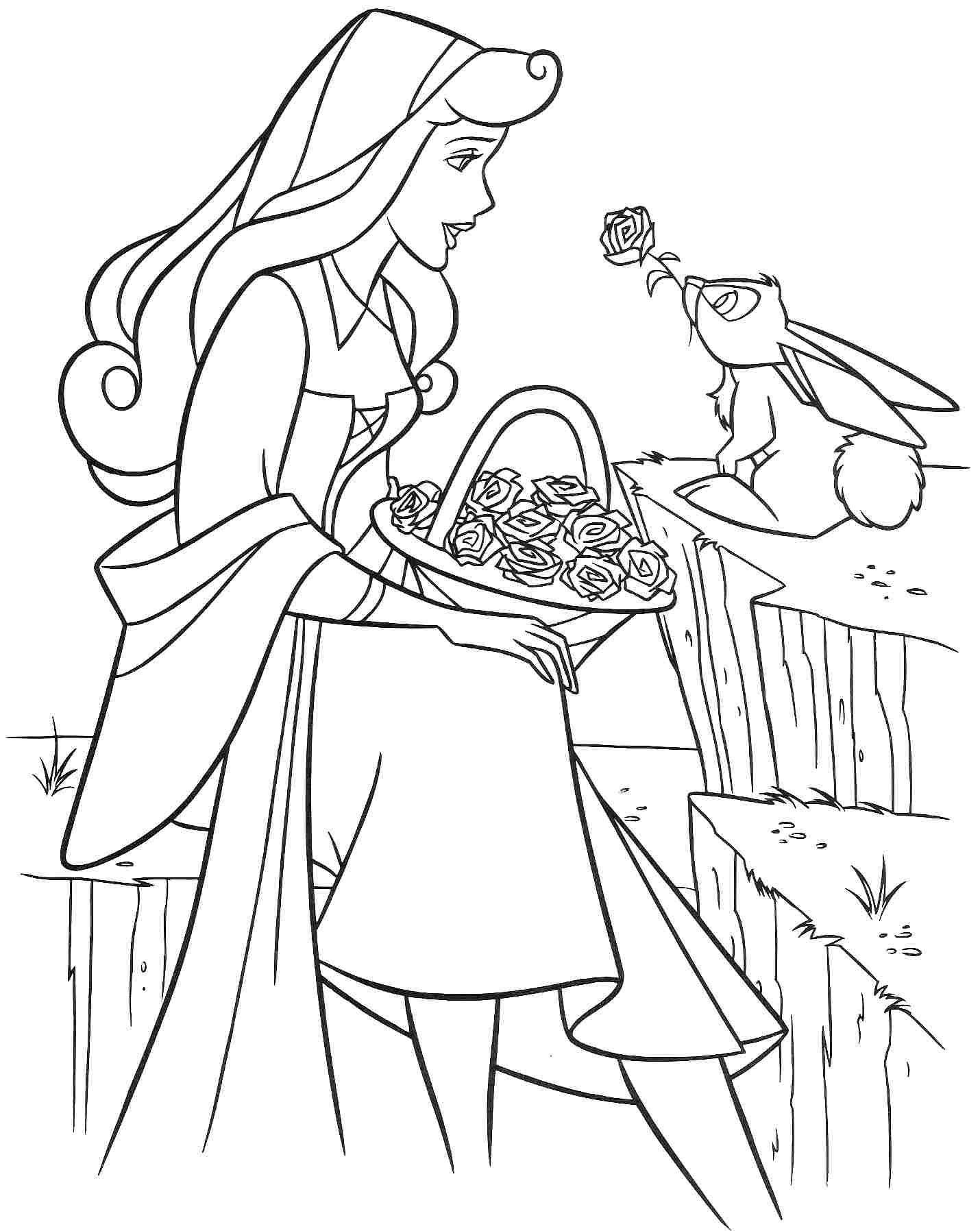 Free Printable Sleeping Beauty Coloring Pages For Kids Free Printable Sleeping Beauty Coloring Pages For Kids