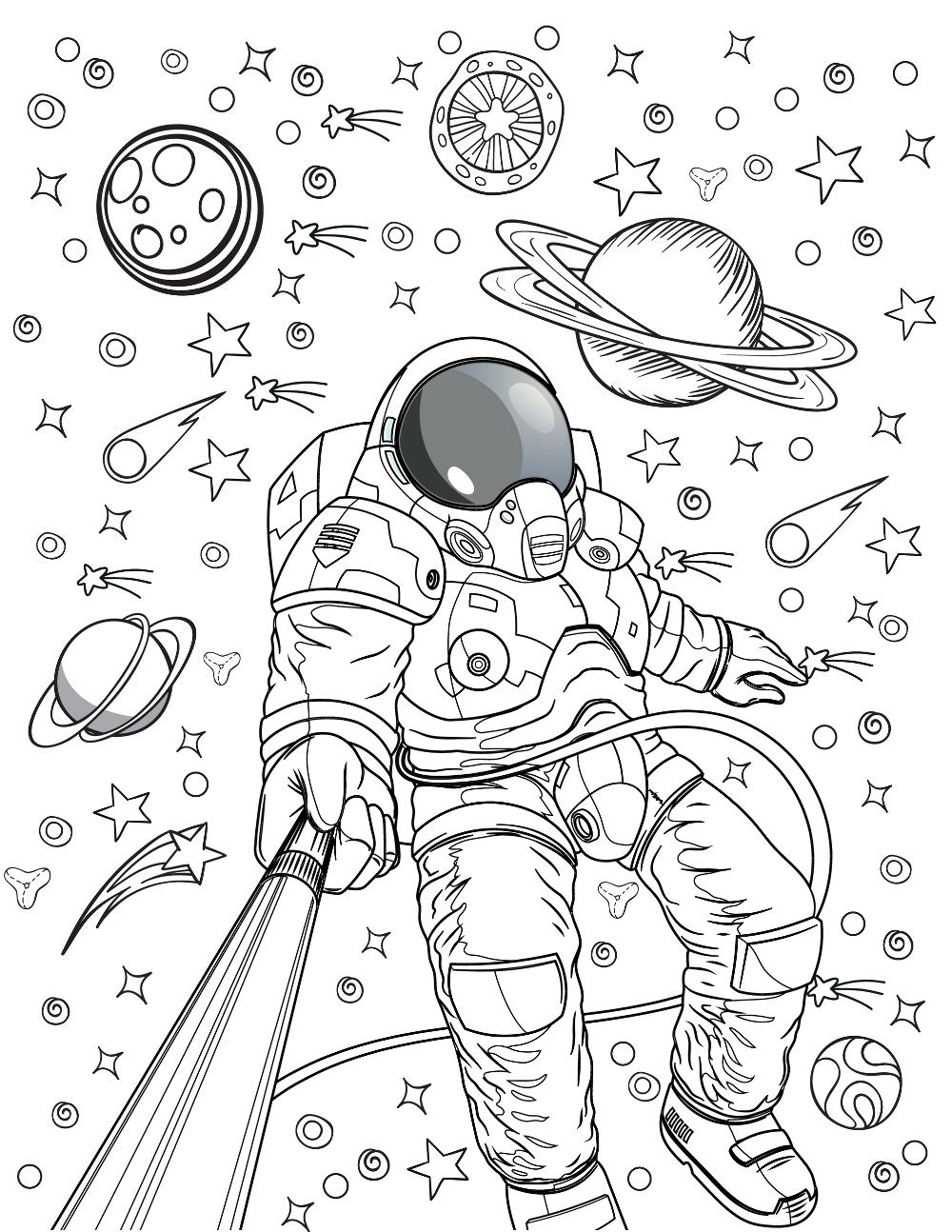 Free Printable Space Coloring Pages For Adults Free Coloring Sheet Free Printable Space Coloring Pages For Adults Free Coloring Sheet