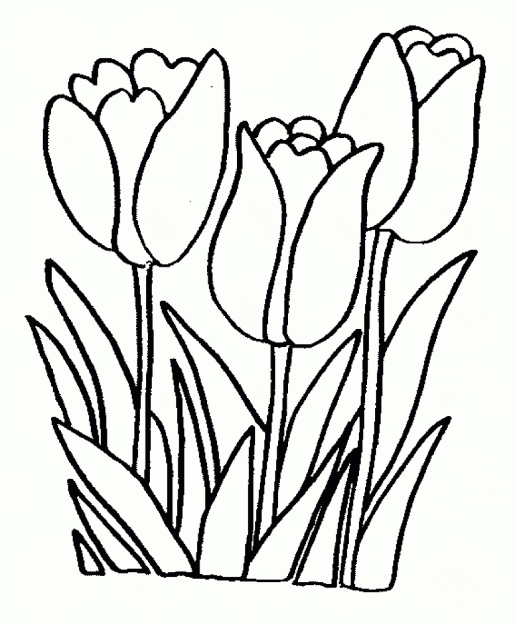 Free Printable Spring Flowers Coloring Pages Coloring Home Free Printable Spring Flowers Coloring Pages Coloring Home