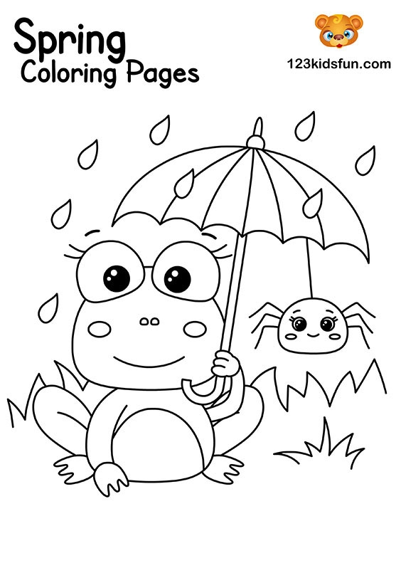 Free Printable Springtime Coloring Pages Infoupdate Free Printable Springtime Coloring Pages Infoupdate