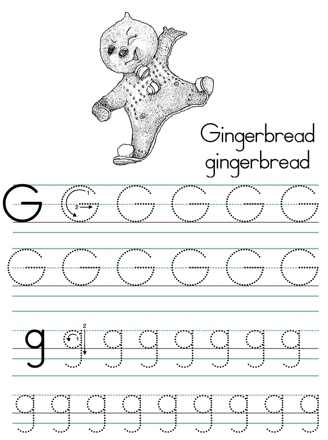 Free Printable Traceable Letter G Free Printable Traceable Letter G