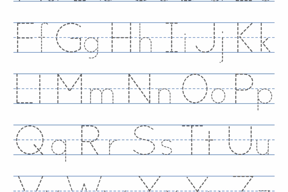 Free Printable Traceable Letters FREE Printables