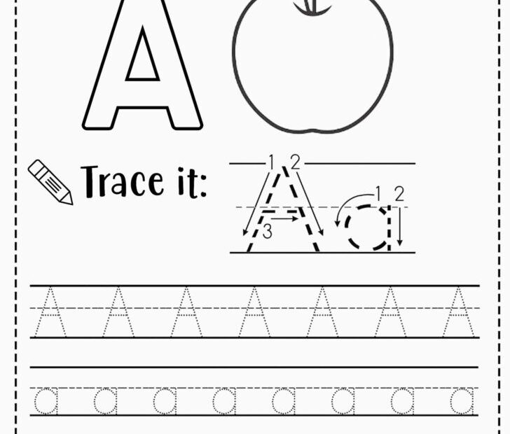 Free Printable Tracing Abc Worksheets Alphabet Tracing Worksheets