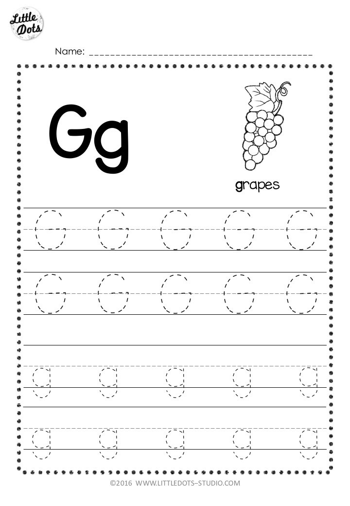 Free Printable Tracing Letter G Letter Tracing Worksheets Free Printable Tracing Letter G Letter Tracing Worksheets