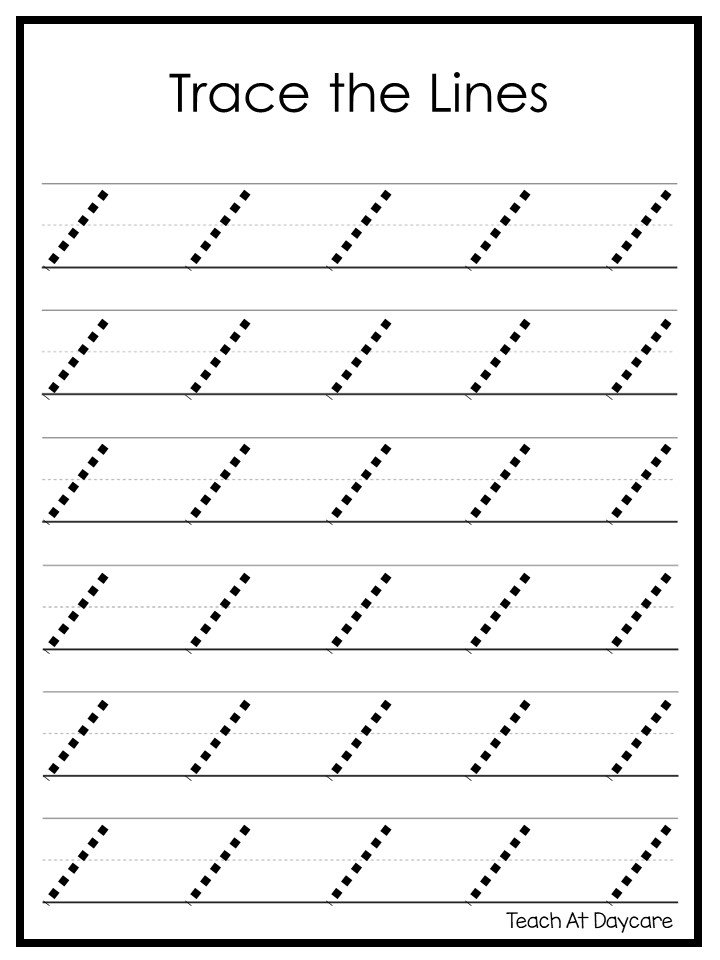 free printable tracing lines worksheets free printable tracing lines worksheets