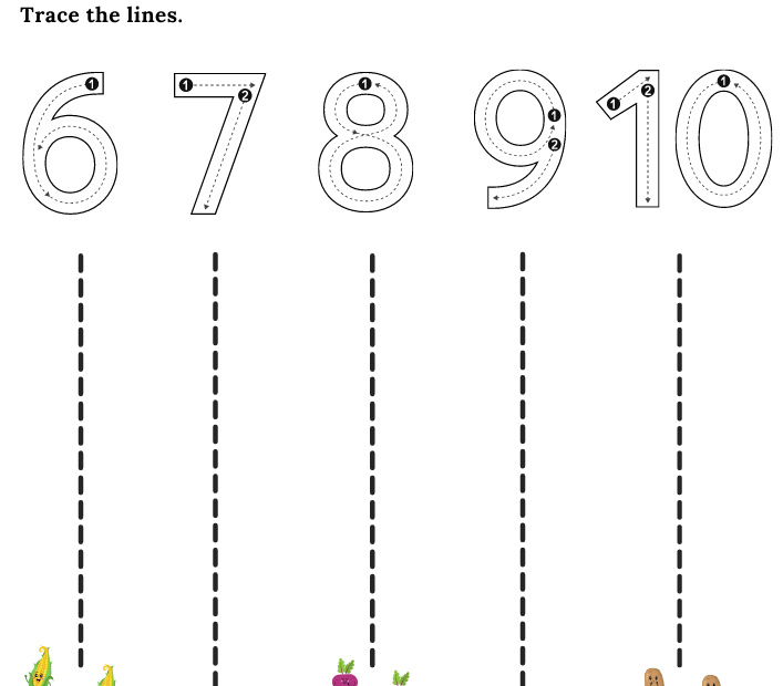 Free Printable Tracing Vertical Lines Worksheets Worksheetspack