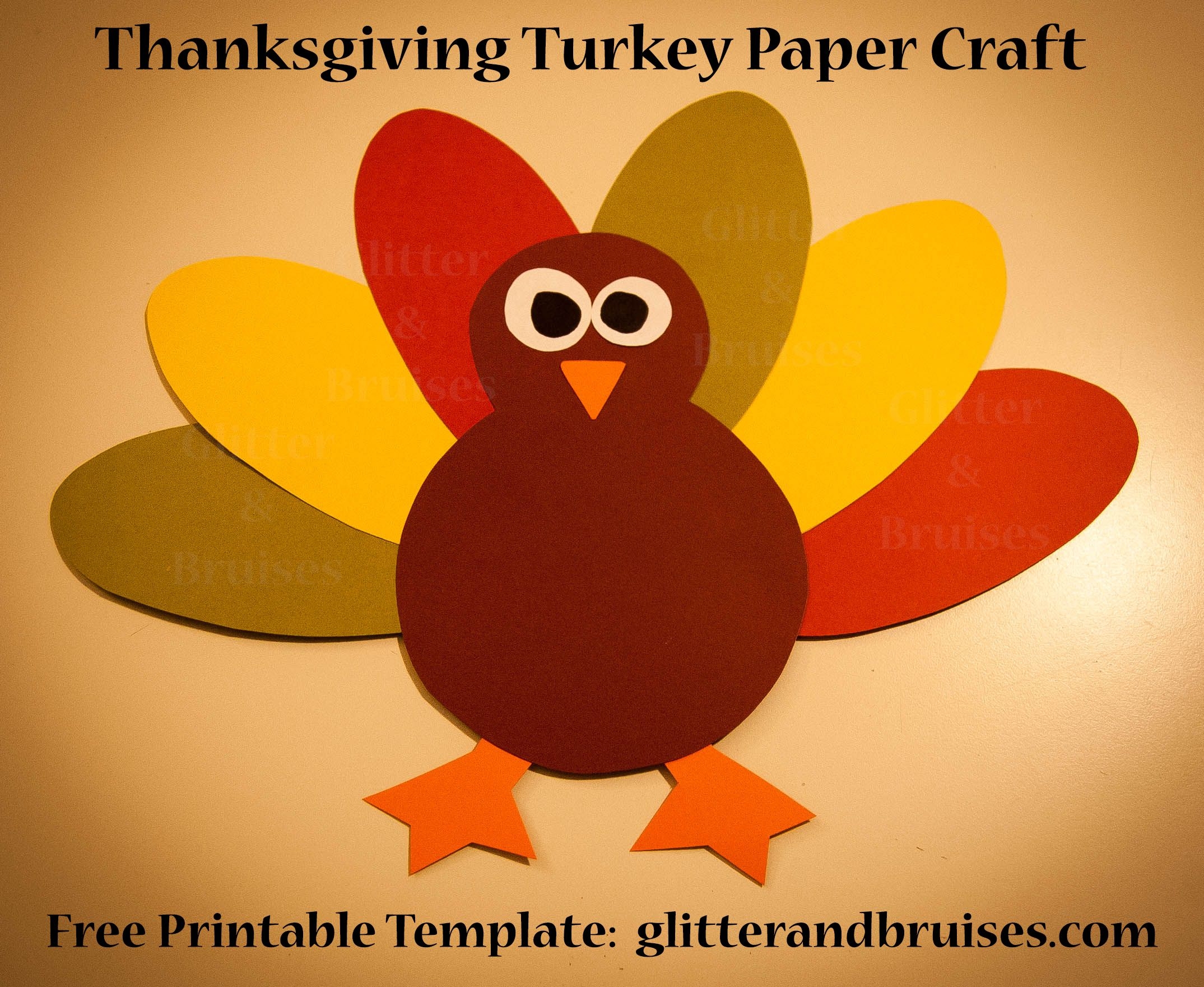 Free Printable Turkey Template Social Media Template Free Printable Turkey Template Social Media Template
