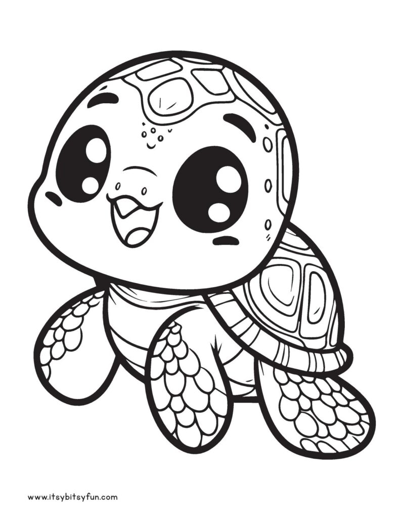 Free Printable Turtle Coloring Pages For Kids Itsy Bitsy Fun Free Printable Turtle Coloring Pages For Kids Itsy Bitsy Fun