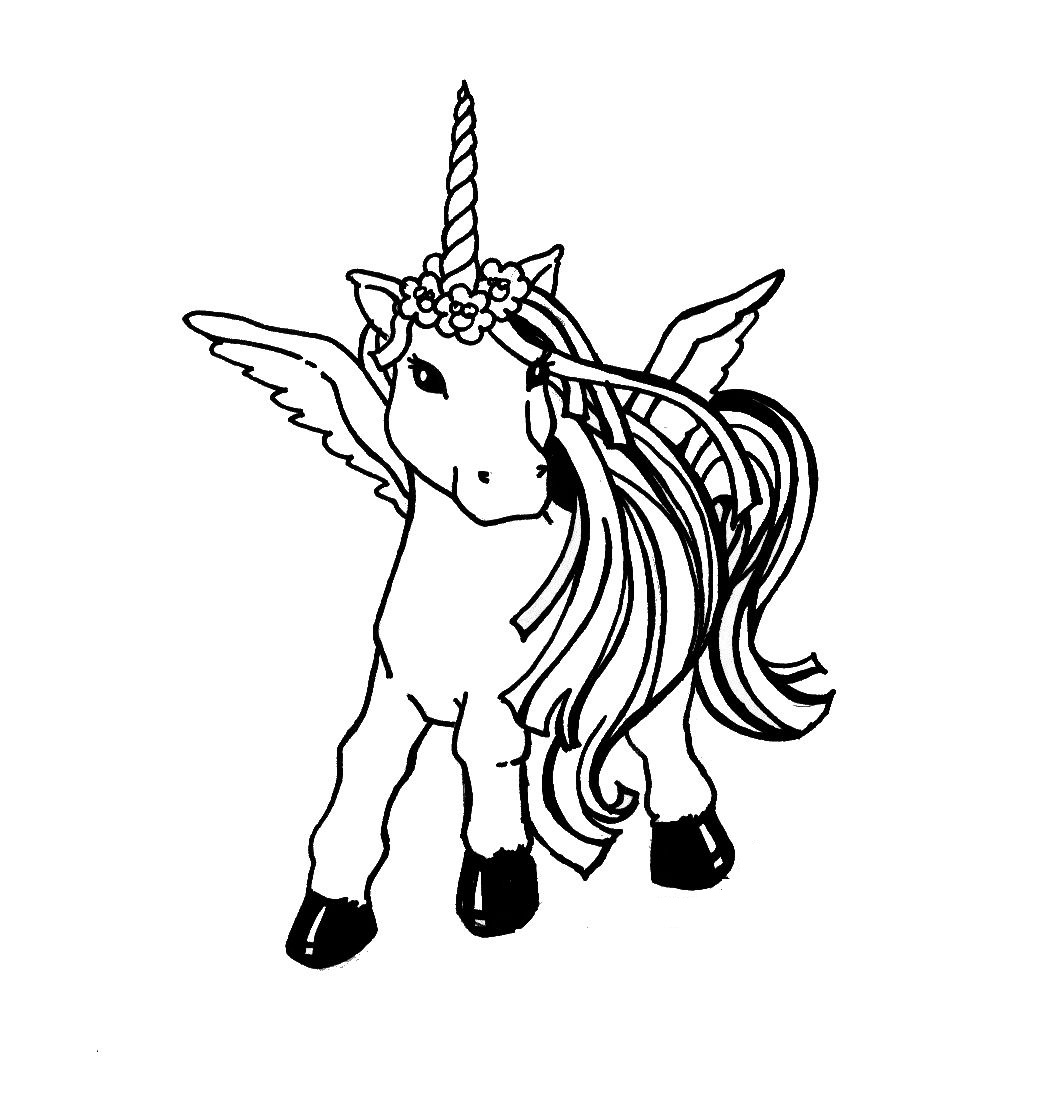 Unicorn Coloring Pages Unicorn Coloring Pages