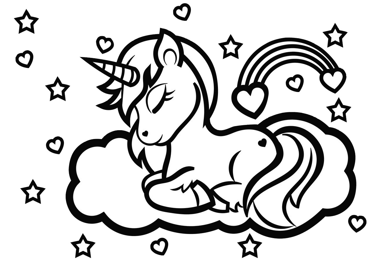 Free Printable Unicorn Coloring Pages For Kids Silopebasketball Free Printable Unicorn Coloring Pages For Kids Silopebasketball