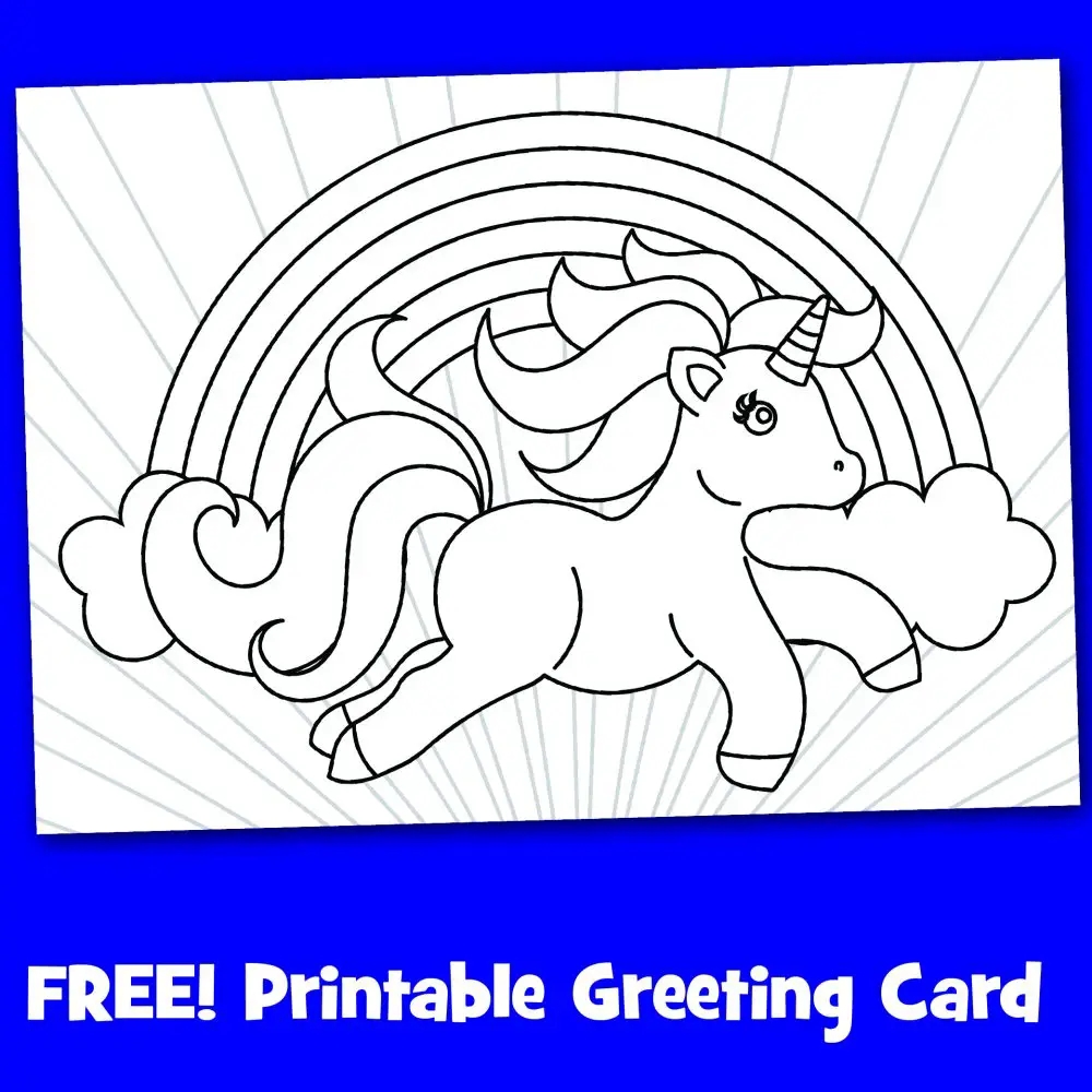 free printable unicorn free printable unicorn