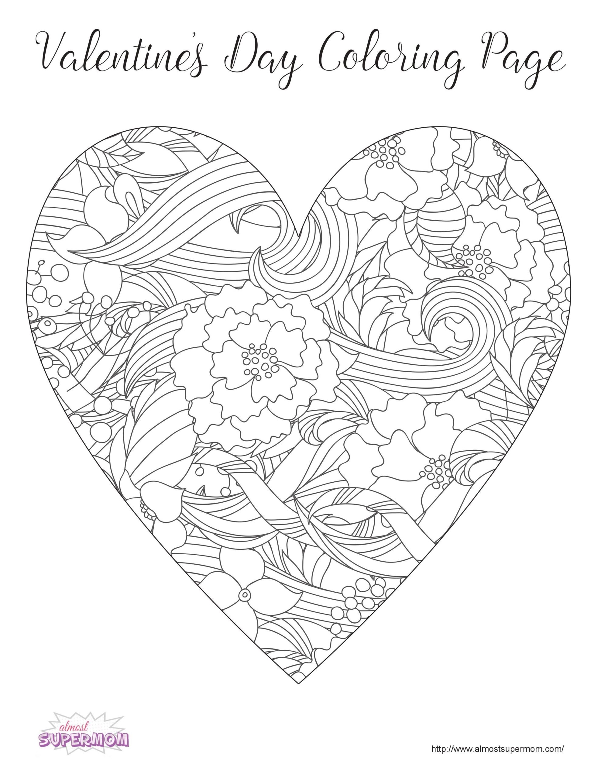 Free Printable Valentines Day Coloring Pages Printable Word Searches Free Printable Valentines Day Coloring Pages Printable Word Searches