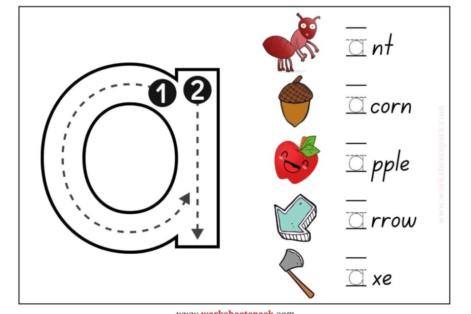 Free Small Letter Tracing Worksheets Worksheetspack