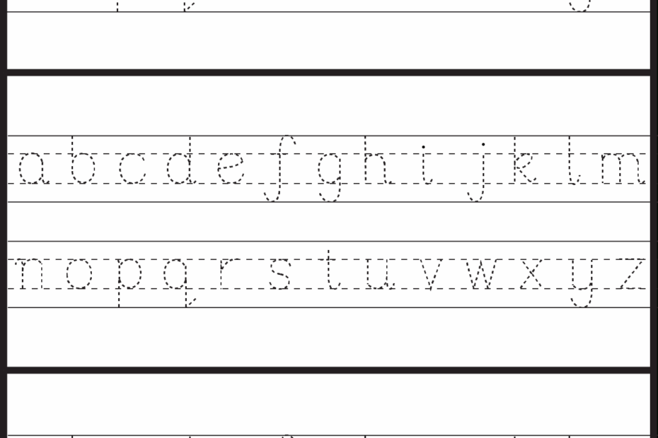 Free Tracing Letters Templates Letter Tracing Worksheets