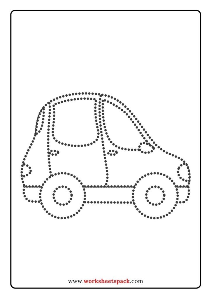 Free Transport Vehicles Trace And Color Printable And Online Free Transport Vehicles Trace And Color Printable And Online