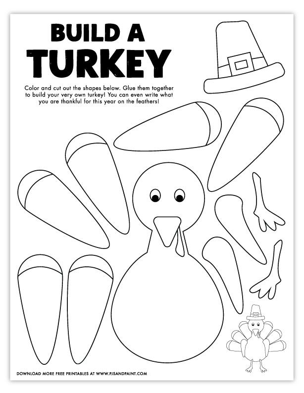 free printable turkey template free printable turkey template
