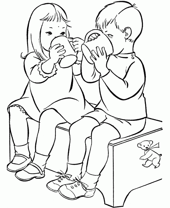 Friendship Coloring Pages Printable Friendship Coloring Pages Printable