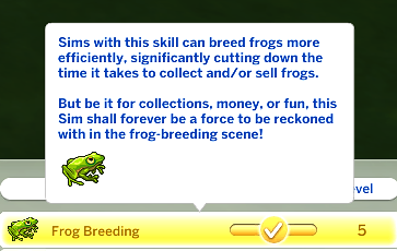 Frog Breeding Skill The Sims 4 Mods CurseForge Frog Breeding Skill The Sims 4 Mods CurseForge