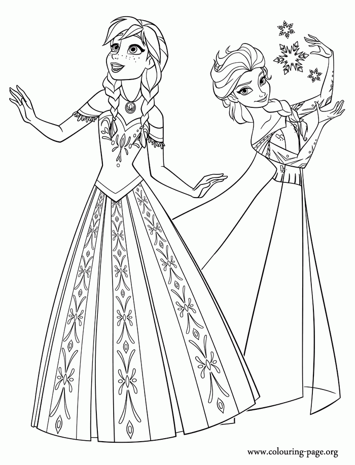 FROZEN COLORING PAGES Coloringpages321 FROZEN COLORING PAGES Coloringpages321