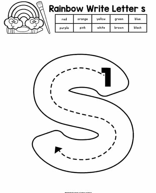 Fun And Educational Letter S Worksheets For Preschool Engaging