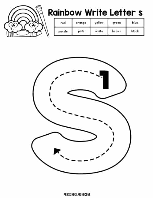 Fun And Educational Letter S Worksheets For Preschool Engaging 
