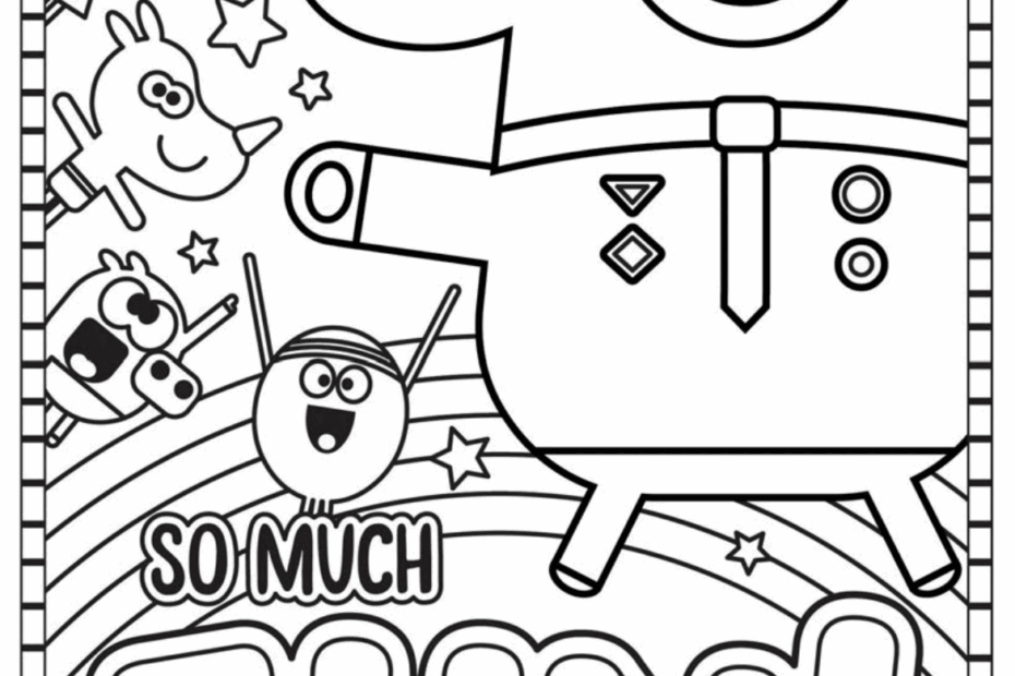 Fun Colouring Sheet Hey Duggee Official Website