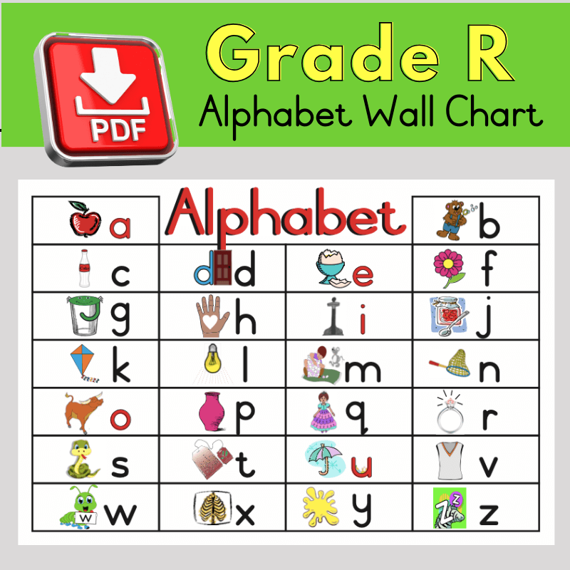 Fun Letters Grade R Alphabet Wall Chart Fun Letters With Music Fun Letters Grade R Alphabet Wall Chart Fun Letters With Music
