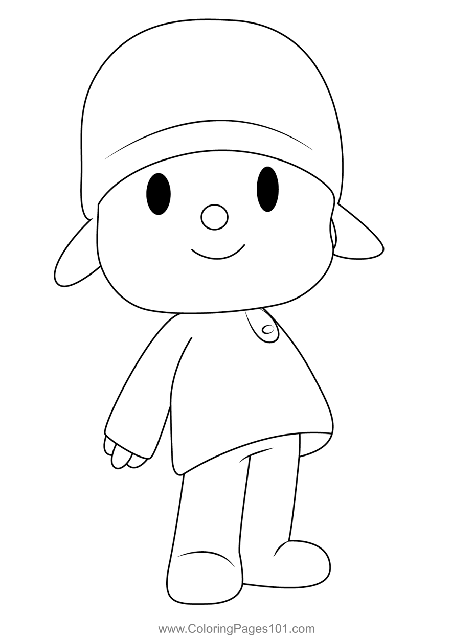 Pocoyo Coloring Pages Pocoyo Coloring Pages