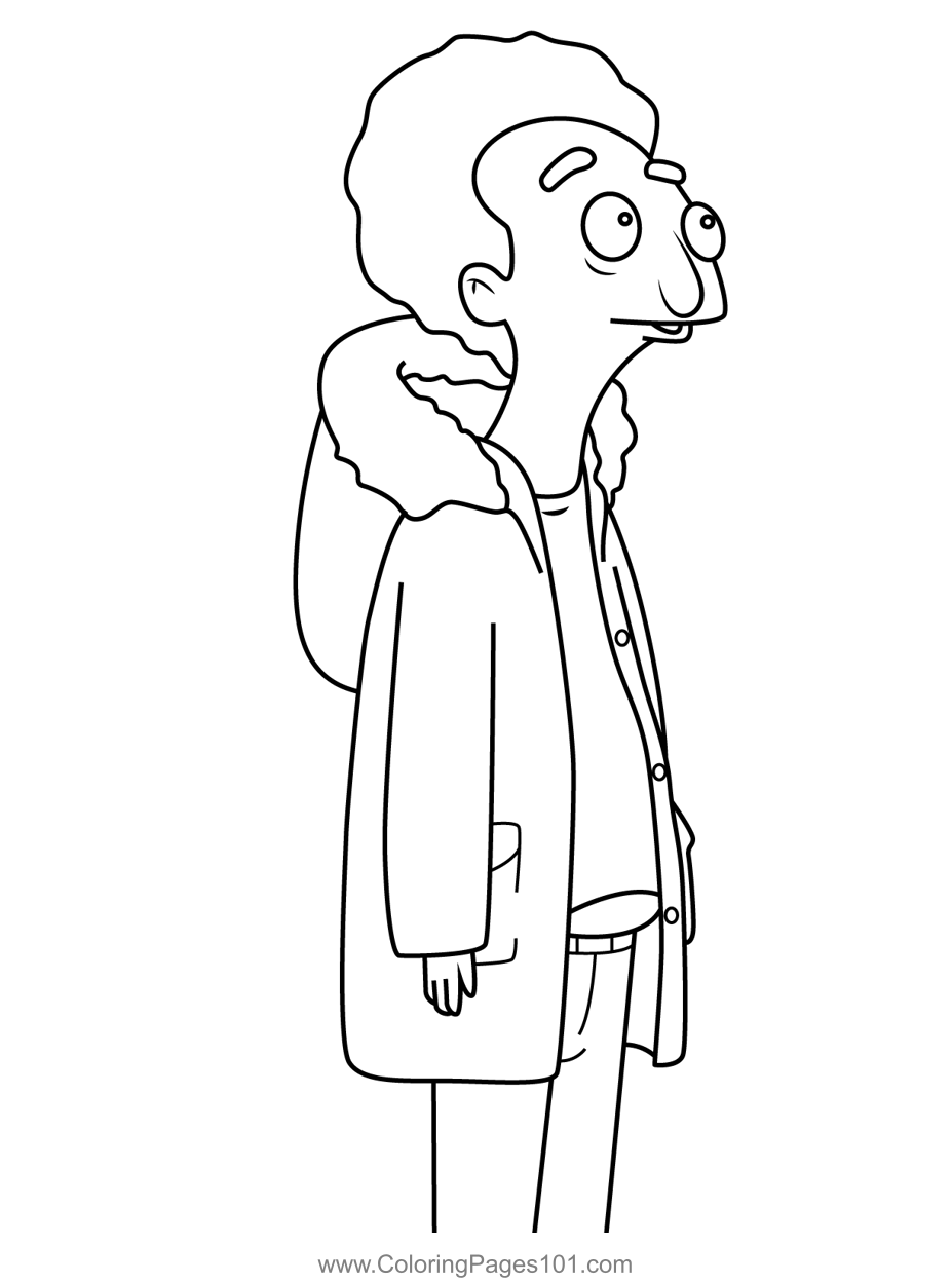 Bob's Burgers Coloring Pages Bob's Burgers Coloring Pages
