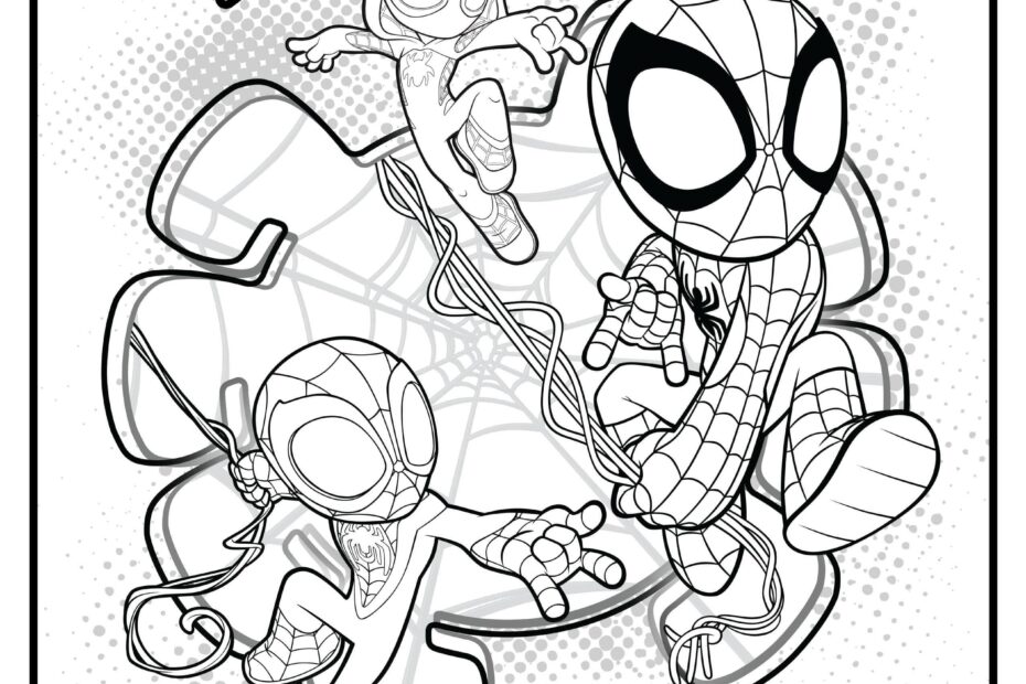 Ghost Spider Coloring Pages Coloring Home
