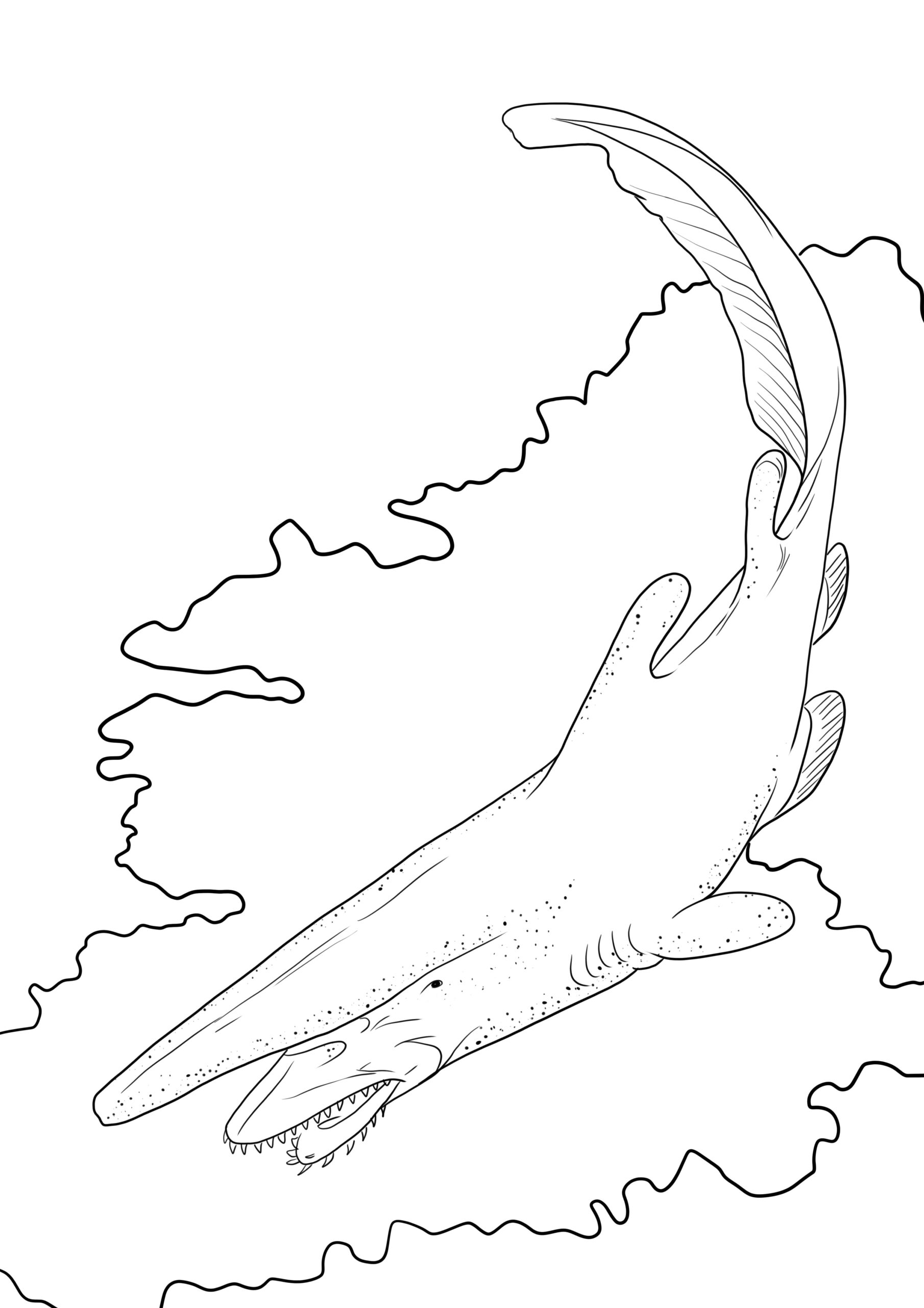 Goblin Shark Coloring Pages Coloring Nation Goblin Shark Coloring Pages Coloring Nation