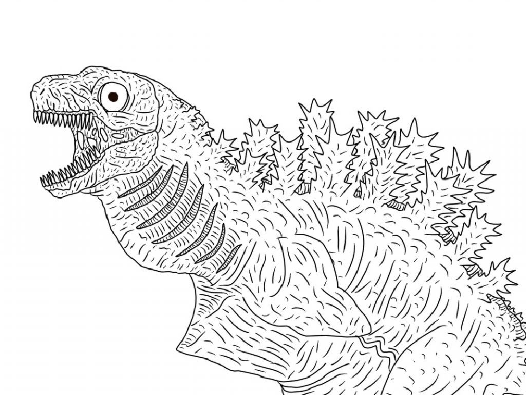 free printable Godzilla coloring sheets free printable Godzilla coloring sheets