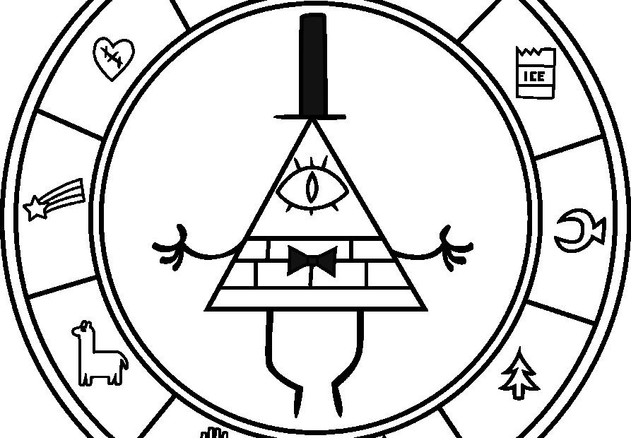 Gravity Falls Coloring Pages At GetDrawings Free Download