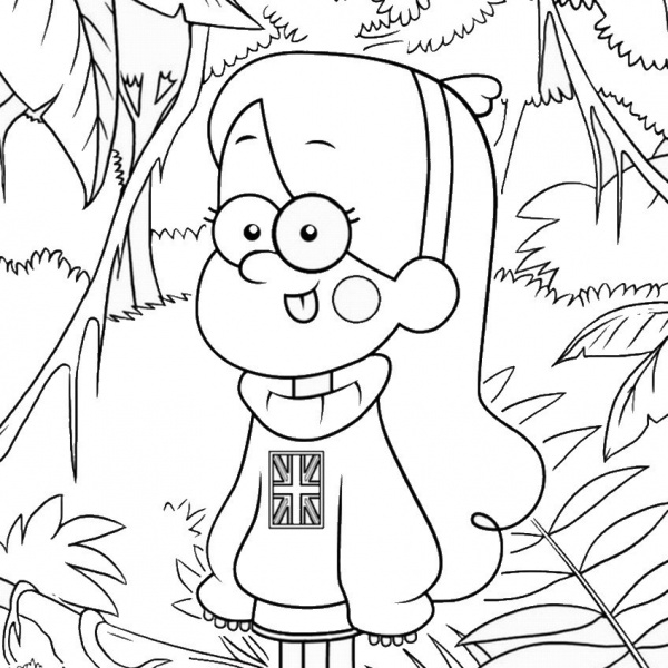Gravity Falls waddles coloring pages Gravity Falls waddles coloring pages