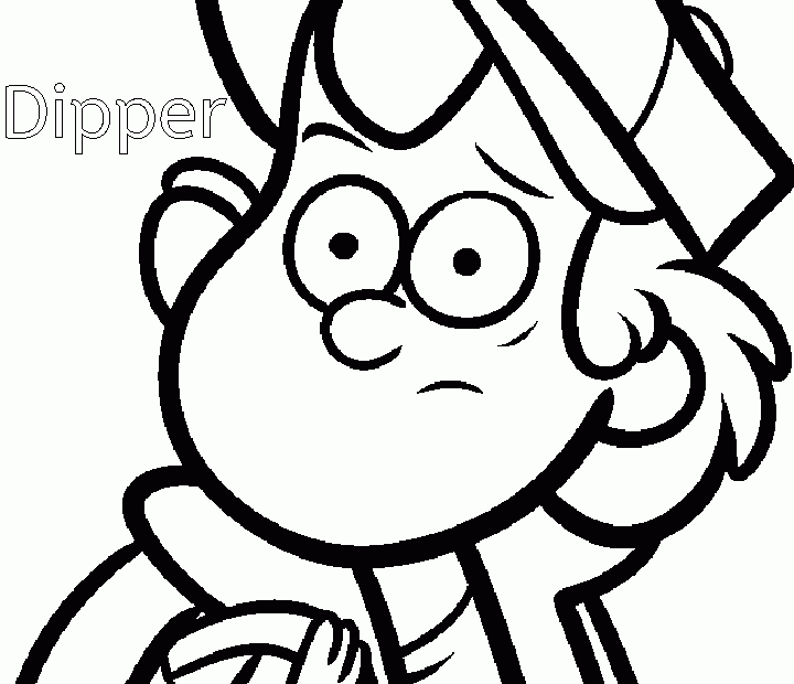 Gravity Falls Coloring Pages Part 2