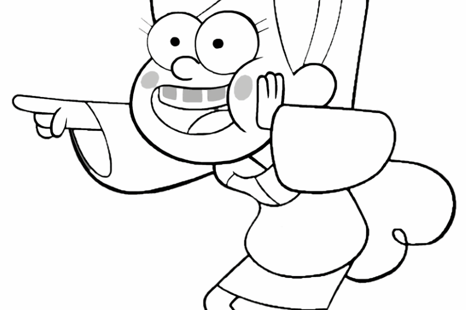 Gravity Falls Coloring Pages Print And Color