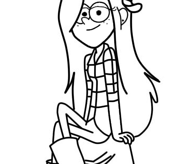 Gravity Falls Coloring Sheet Coloring Pages