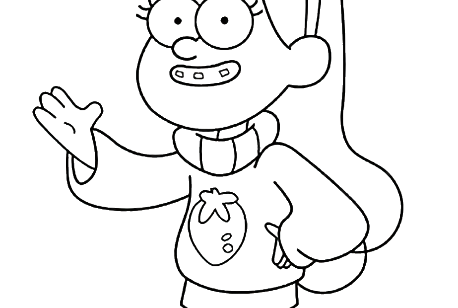 Gravity Falls Coloring Sheets Coloring Pages