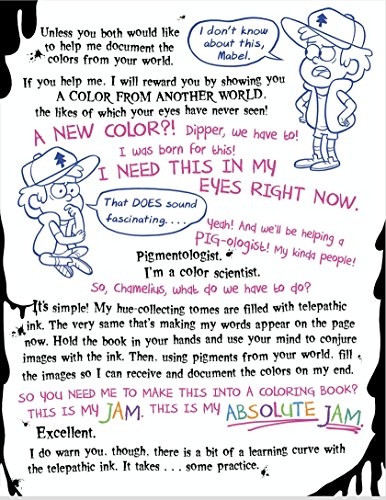 Gravity Falls Don 39 t Color This Book It 39 s Cursed Pricepulse