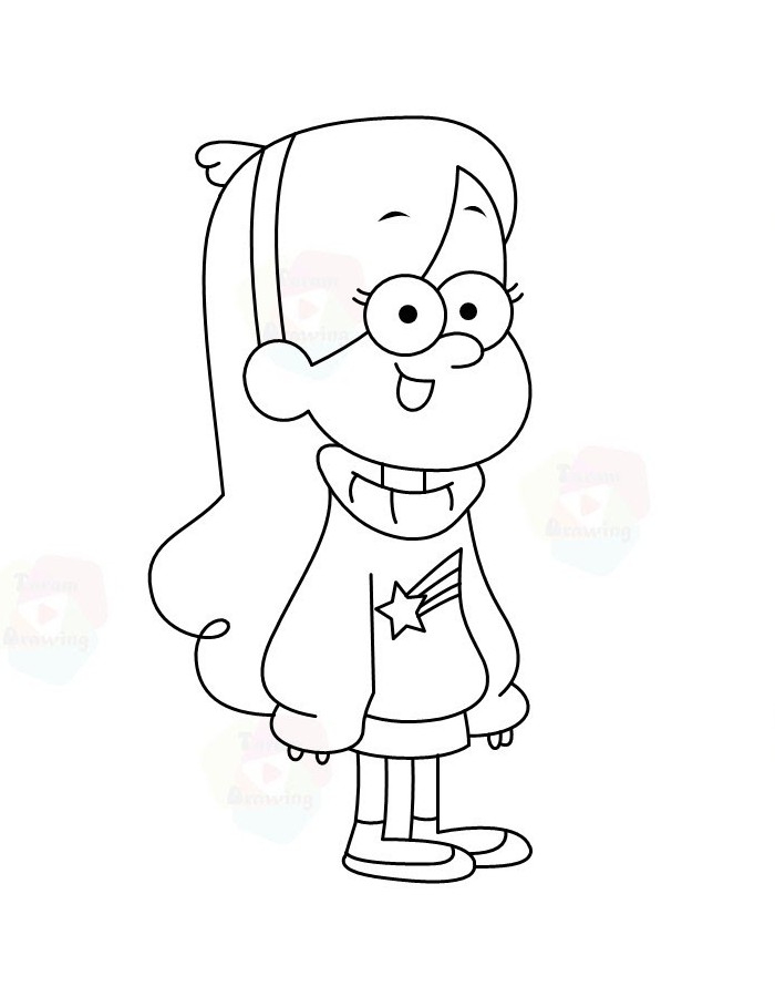 Gravity Falls Grenda Coloring Page Gravity Falls Grenda Coloring Page